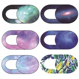 6-Pack Webcam Protector Anti-spion Datakamerabeskyttelsesglidebryter