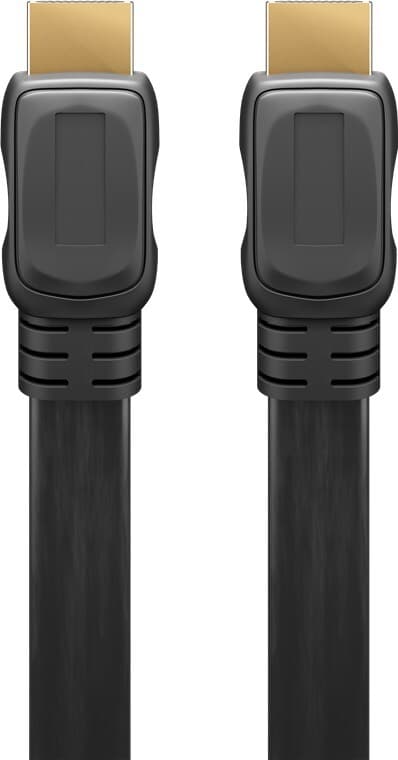 Goobay Høyhastighets HDMI™-slank kabel med Ethernet