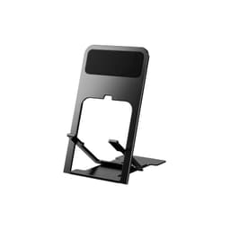 Taitettava matkapuhelinteline Kännykkäteline työpöydälle kannettavaan puhelintelineeseen Musta