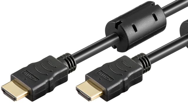 Höghastighets HDMI™-kabel med Ethernet (Ferrit)