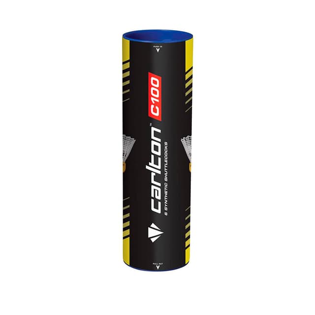 Carlton Badmintonbolde C100 Hvid/Blå 3-pak