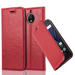 Motorola MOTO G5S PLUS lommebokdeksel case (rød)
