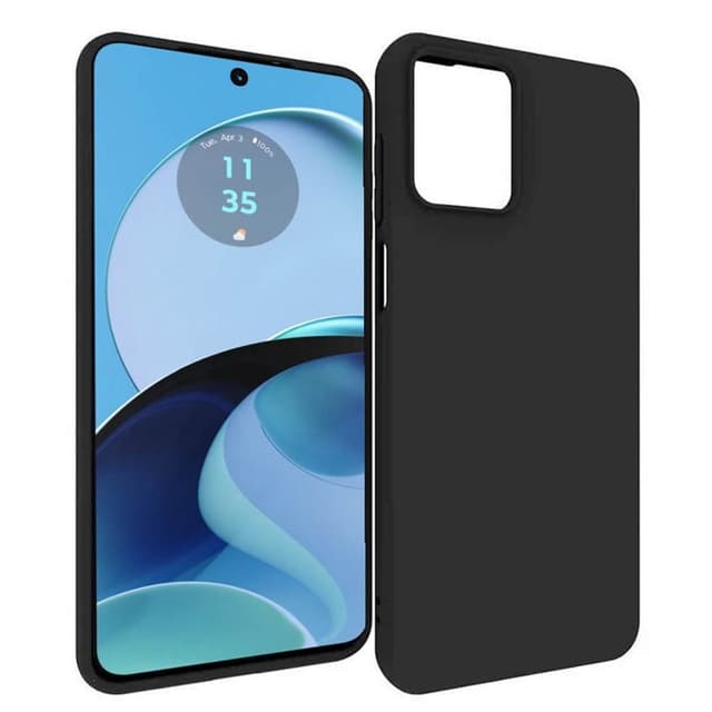 Silikone cover Motorola Moto G14 - Sort