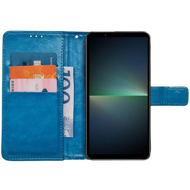 Wallet cover 3-kort Sony Xperia 5 V - Lyseblå