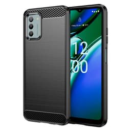 Borstat silikon skal Nokia G42 - Svart