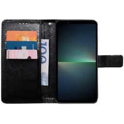 Lommebokdeksel 3-kort Sony Xperia 5 V - Sort