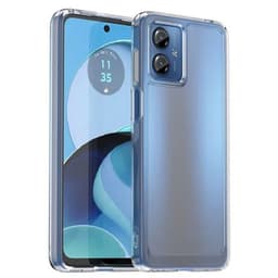Silikonikotelo läpinäkyvä Motorola Moto G14