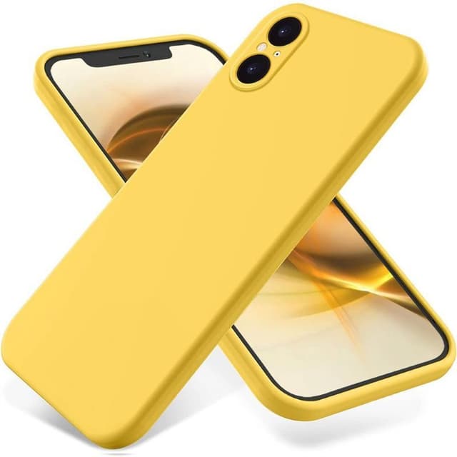 Liquid silikone cover Sony Xperia 5 V - Gul