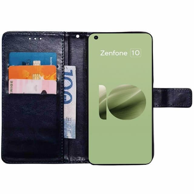 Wallet cover 3-kort Asus Zenfone 10 - Mørkeblå