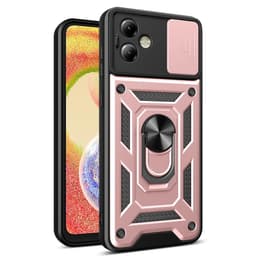 SKALO Motorola Moto G14 Armor hybridi metallirengas kameran liukusäädin - - Ruusukulta