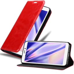 WIKO JERRY 3 lommebokdeksel case (rød)