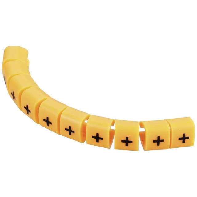 TRU COMPONENTS 1593421 TC-MB1/+203 Märkningsclip Tryck