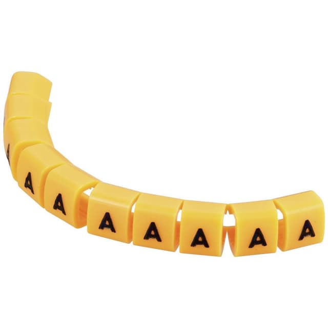 TRU COMPONENTS TC-MB1/A203 Mærkningsclip Påtrykt A