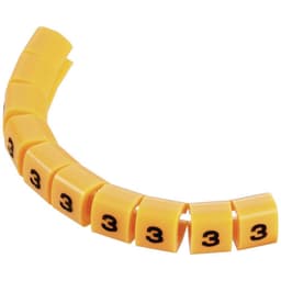 TRU COMPONENTS 1593397 TC-MB1/3203 Märkningsclip Tryck