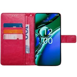 Lommebokdeksel 3-kort Nokia G42 - Rosa