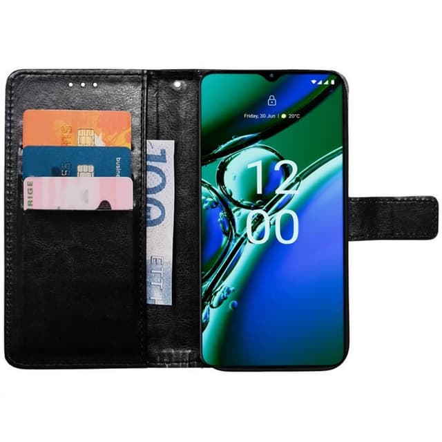 Plånboksfodral 3-kort Nokia G42 - Svart