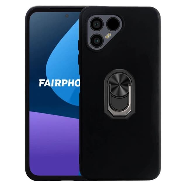 TPU sormuskotelo Fairphone 5 - Musta