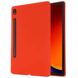 Liquid silikon skal Samsung Galaxy Tab S9 11.0 - China Red