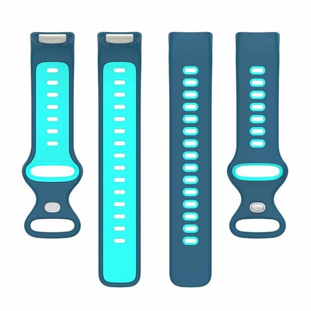 Twin Sport Armband Fitbit Charge 6 - Blå/turkos