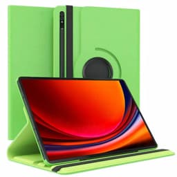 360° roterbart fodral Samsung Galaxy Tab S9 Plus 12.4 - Grön