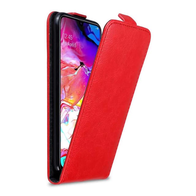 Samsung Galaxy A70 / A70s Flipfodral Skal (Röd)