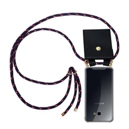 Samsung Galaxy J4 PLUS Deksel med Halskjede (blå)