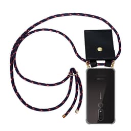 Nokia 4.2 Deksel med Halskjede (blå)