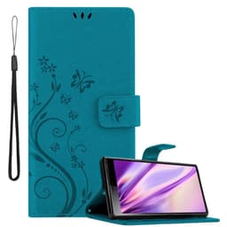 Sony Xperia 10 / Xperia XA3 Plånboksfodral Skal (Blå)