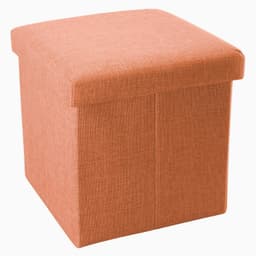Sammenleggbar Krakk 38x38x38 cm Setestol (oransje)