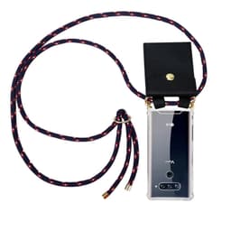 LG V40 Skal Fodral Kedja (Blå)