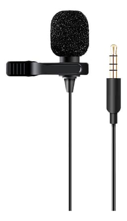 Lavalier microphone  smartphone tablets and laptops 2m cable