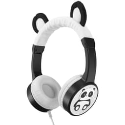 Pippin the Panda Furry hörlurar med sladd för barn