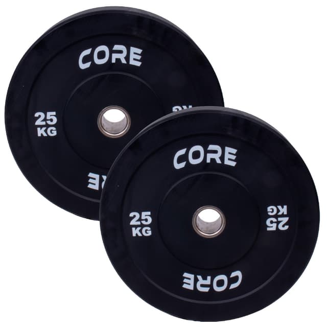 Core Vektskive Bumper (5-25kg), par - 10 kg