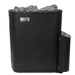 Vasta Sähkökiuas Blaze 8kw, musta, kiinteä, 7-12m3