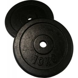 Skivvikter, järn (2x2.5-15kg) 50mm - 10 kg