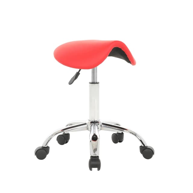 Lykke Sadelstol Comfort, rød