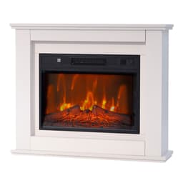 Lykke el pejs L, 2000W, hvid