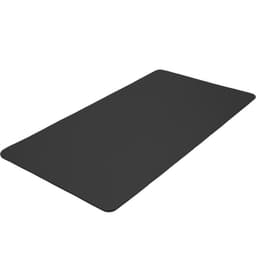 Joogamatto valmistettu vaahtomuovista - 185 x 80 x 1,5 cm, musta