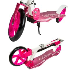 tectake Løbehjul foldbar 95 x 37 x 110 cm Pink