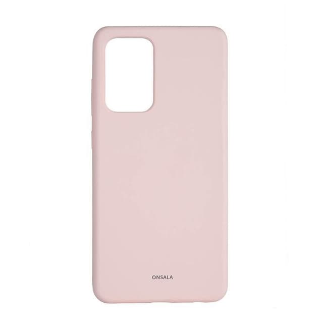ONSALA Mobilskal Silikon Sand Pink - Samsung A52/A52s 4G/5G