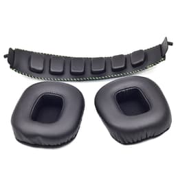 INF Erstatningsøreputer og pannebånd for Razer Tiamat 7.1/Tiamat 2.2 Sort