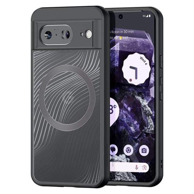 DUX DUCIS Google Pixel 8 Aimo Series Magnetring Skal - Svart
