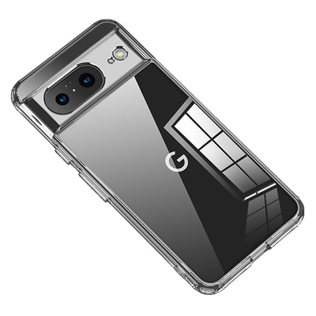 SKALO Google Pixel 8 TPU Clear Hybrid Skal - Transparent