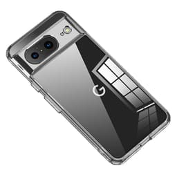 SKALO Google Pixel 8 TPU Clear Hybridi Suojakuori - Läpinäkyvä