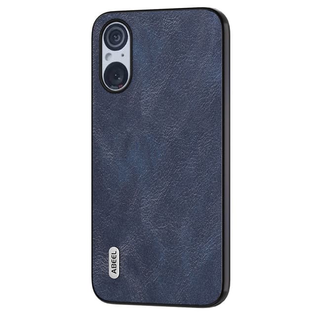 SKALO Sony Xperia 5 V ABEEL PU læder Cover - Blå