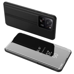 SKALO Xiaomi 13T/13T Pro Clear View Plånboksfodral - Svart