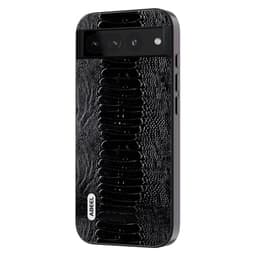 SKALO Google Pixel 8 ABEEL Nahka Suojakuori - Musta