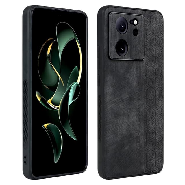 SKALO Xiaomi 13T/13T Pro AZNS PU læder Cover - Sort