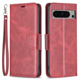 SKALO Google Pixel 8 Pro Plånboksfodral i PU-Läder - Röd