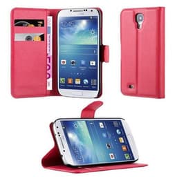 Samsung Galaxy S4 Plånboksfodral Skal (Röd)